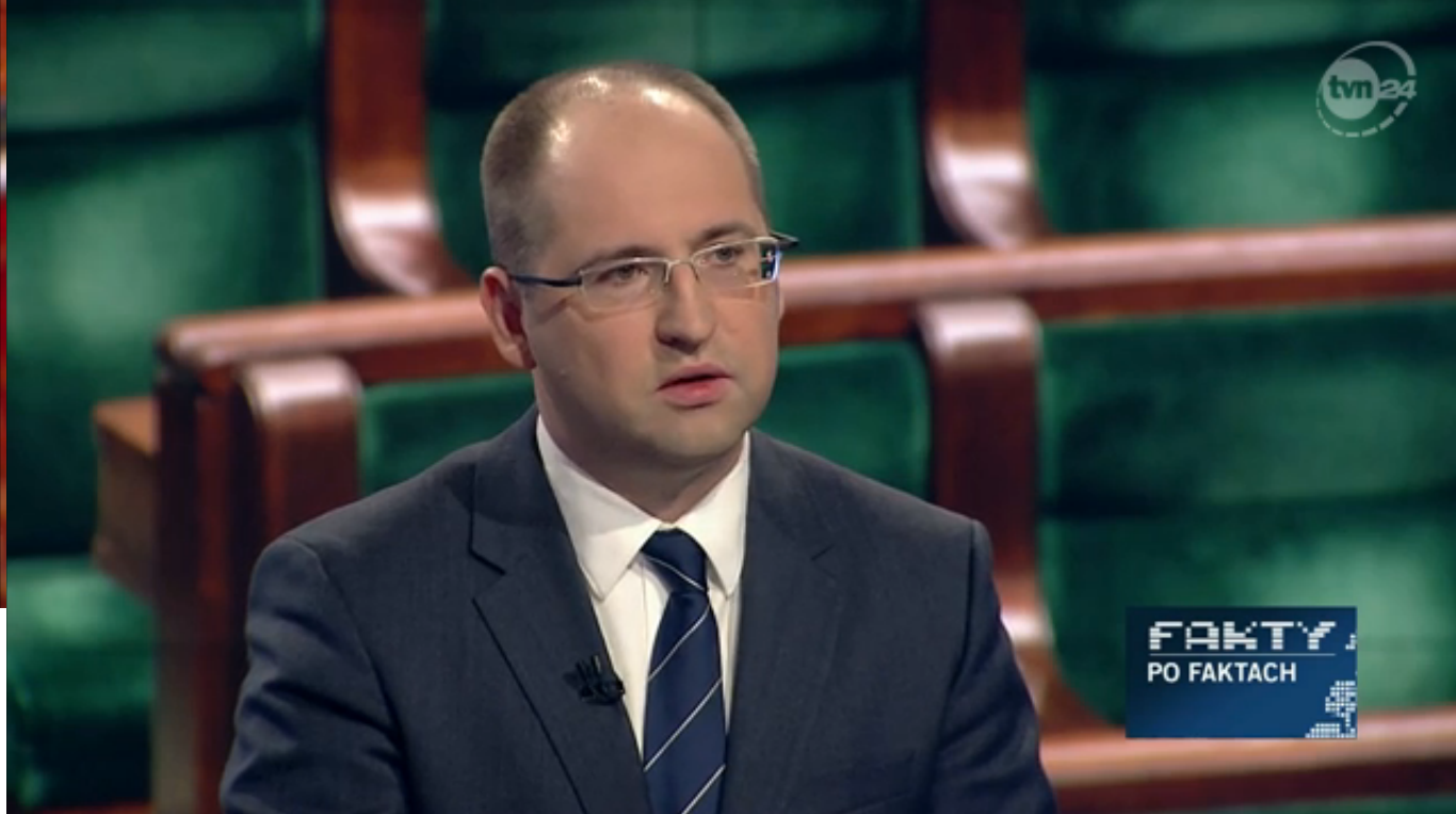 Adam Bielan gościem programu „Fakty po Faktach” TVN24