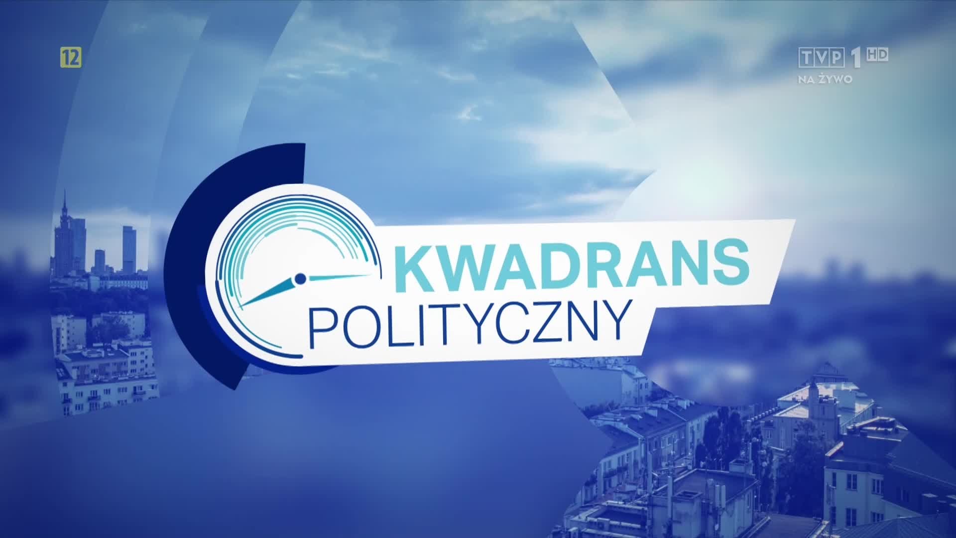 Adam Bielan gościem programu „KWADRANS POLITYCZNY” TVP1
